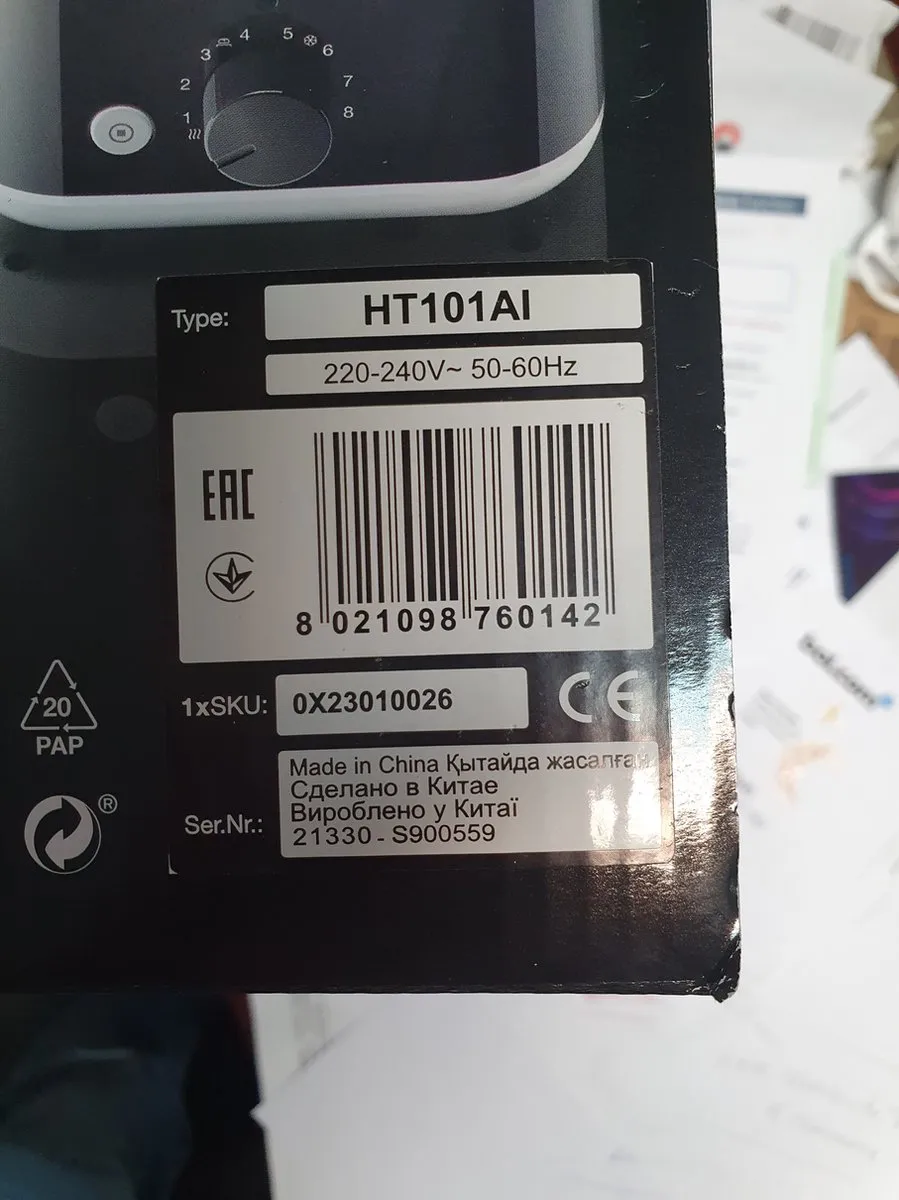 Braun HT 1010 Broodrooster 900W - 2 Sneden - Zwart - afbeelding 6 van 6