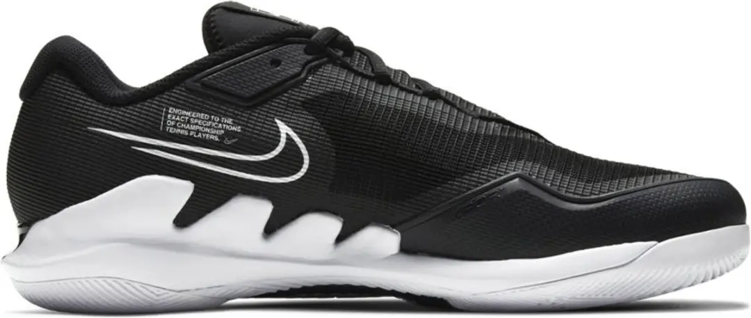 Nike Court Air Zoom Vapor Pro Tennisschoen Sportschoenen - Maat 45 - Mannen - zwart - wit