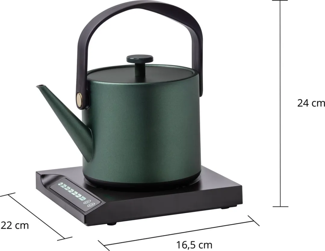 Unold Jade Waterkoker 0,6L - 800W - 7 Programma's - Groen