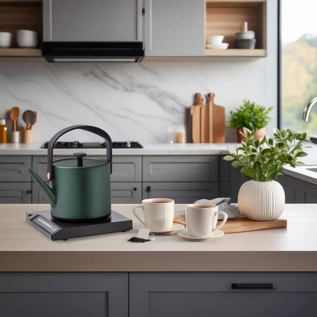 Unold Jade Waterkoker 0,6L - 800W - 7 Programma's - Groen - afbeelding 6 van 6