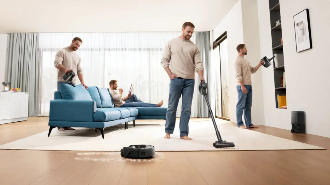 Eufy 3-in-1 E20 Robotstofzuiger - 623.4 Airwatts - Zwart - afbeelding 5 van 6