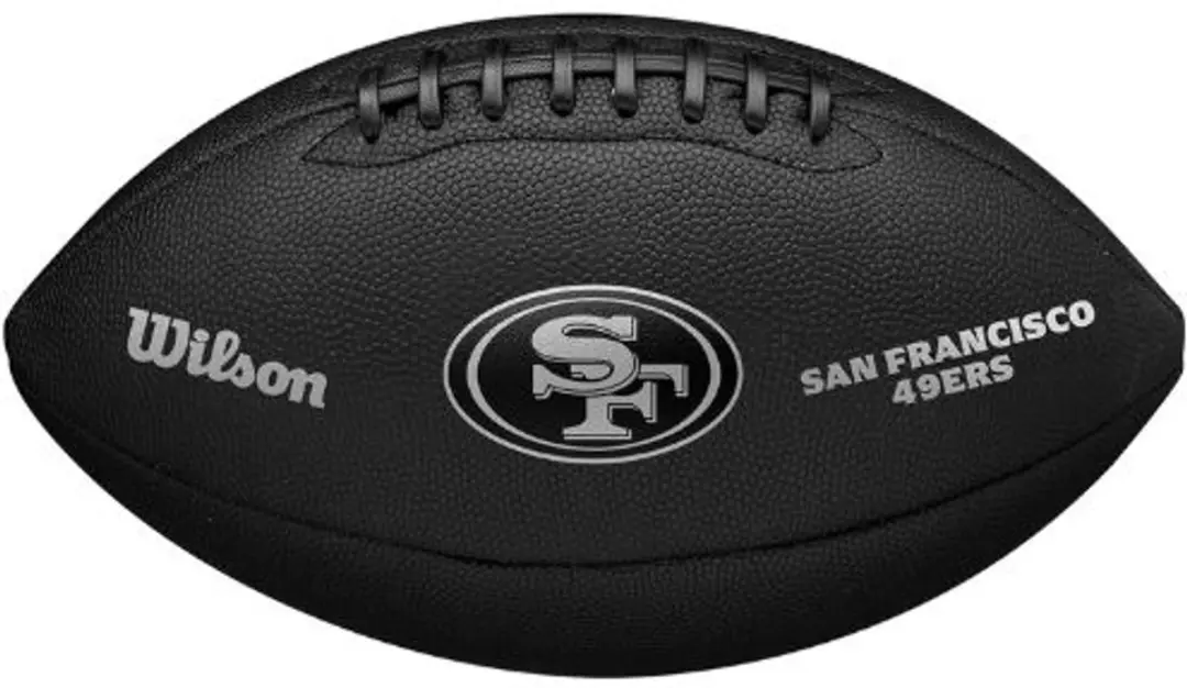 Wilson NFL Metallic Premiere 49ers American football bal