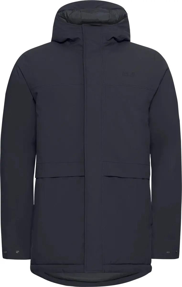 Jack Wolfskin COLD CAMP COAT M Heren Outdoorjas - dark navy