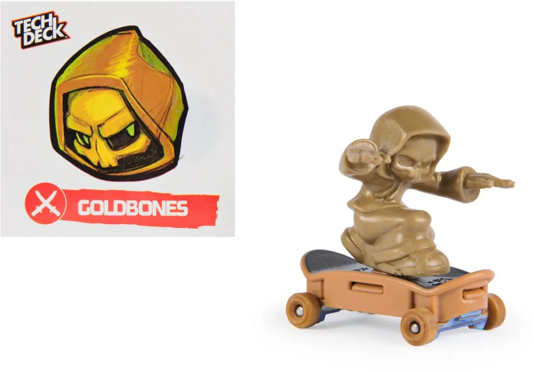 Spin Master Tech Deck Free Riders Fingerboard 4-pack - afbeelding 2 van 6
