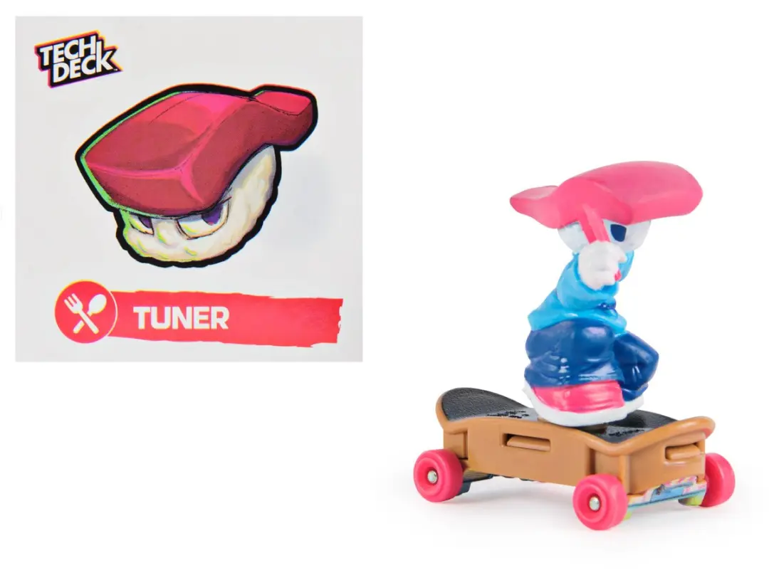 Spin Master Tech Deck Free Riders Fingerboard 4-pack - afbeelding 3 van 6