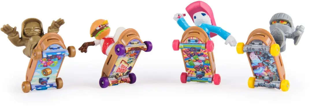 Spin Master Tech Deck Free Riders Fingerboard 4-pack - afbeelding 4 van 6