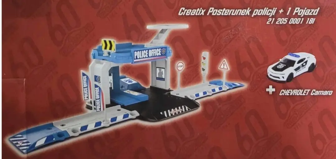 Majorette Creatix Politiebureau Speelset met Politiewagen