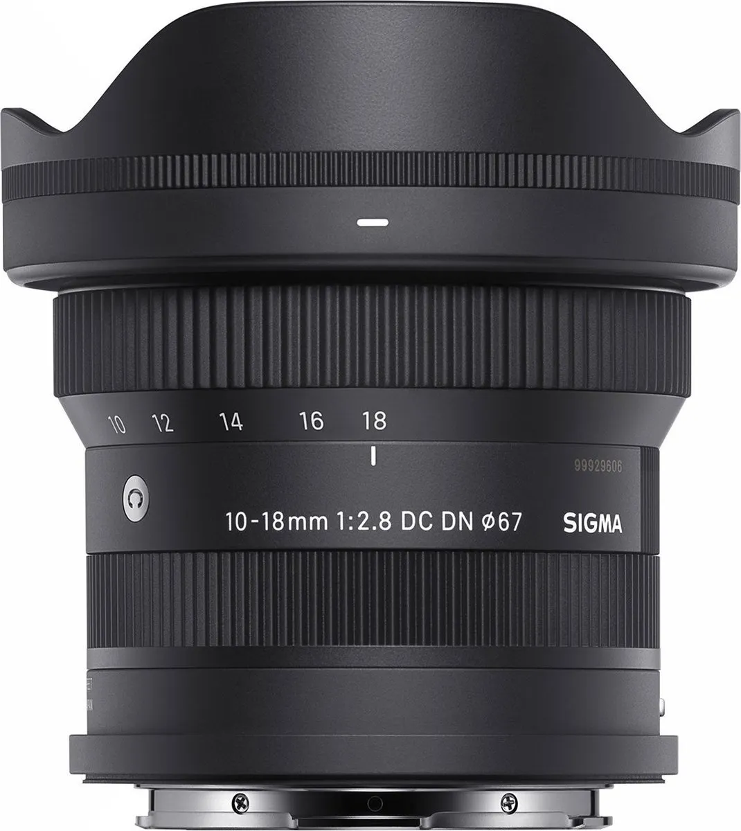 Sigma 10-18mm F2.8 DC DN Contemporary Fujifilm X - Objectief - 67mm