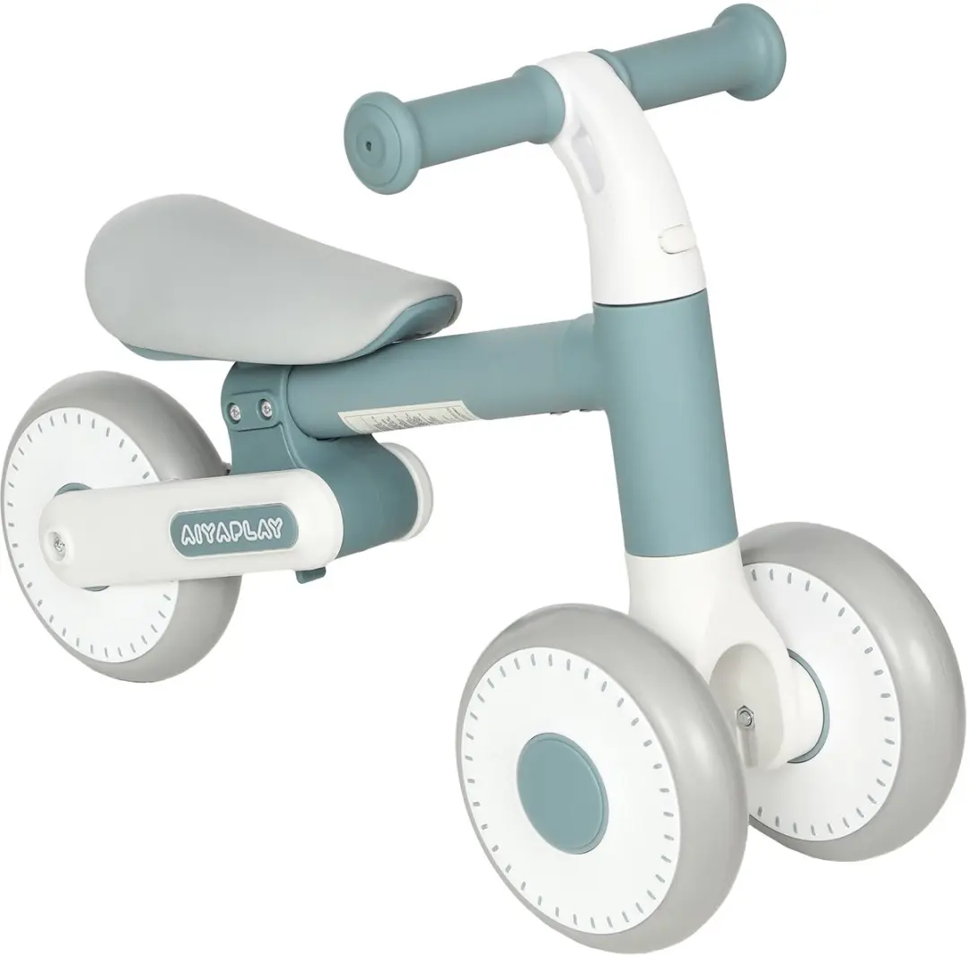 AIYAPLAY Kids Balance Bike-Stahl, EVA-52 x 23 x 36,5 cm-Blau