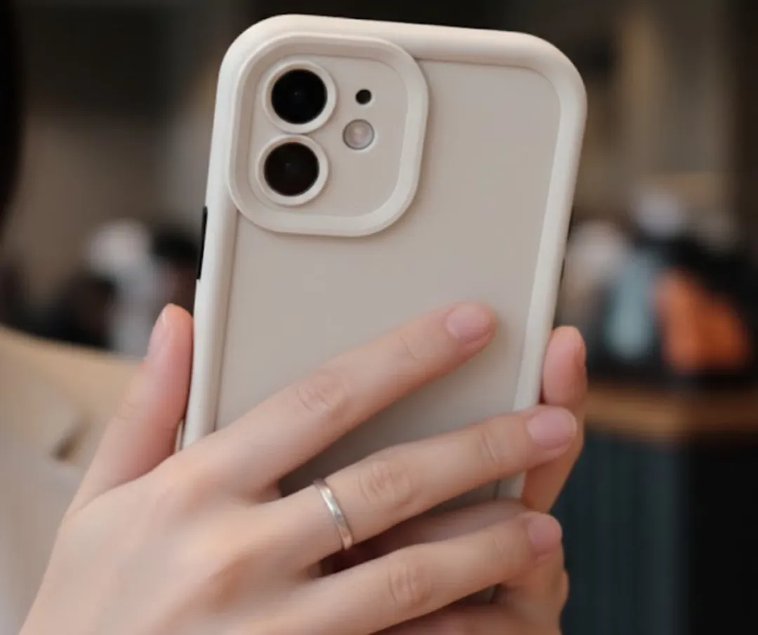 NUVEX iPhone 11 Hoesjes Set - 3 Stuks - Mat - Beige/Taupe/Zwart