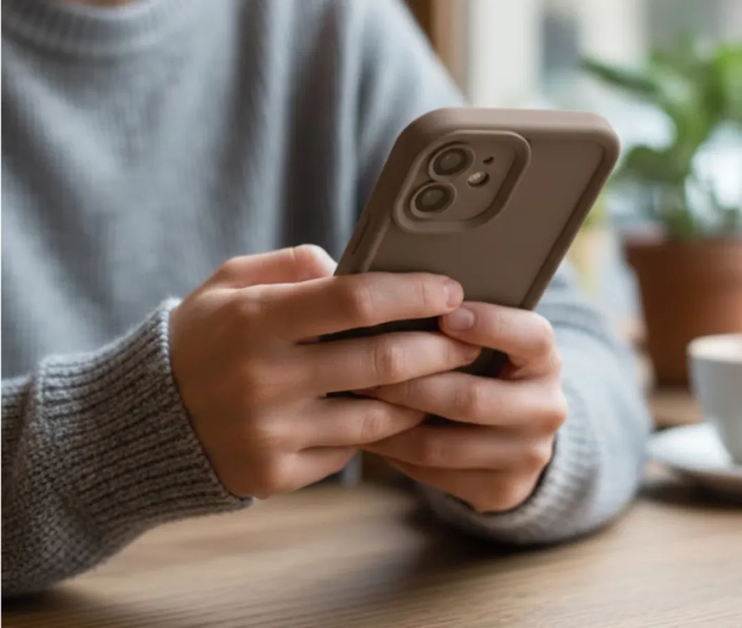 NUVEX iPhone 11 Hoesjes Set - 3 Stuks - Mat - Beige/Taupe/Zwart