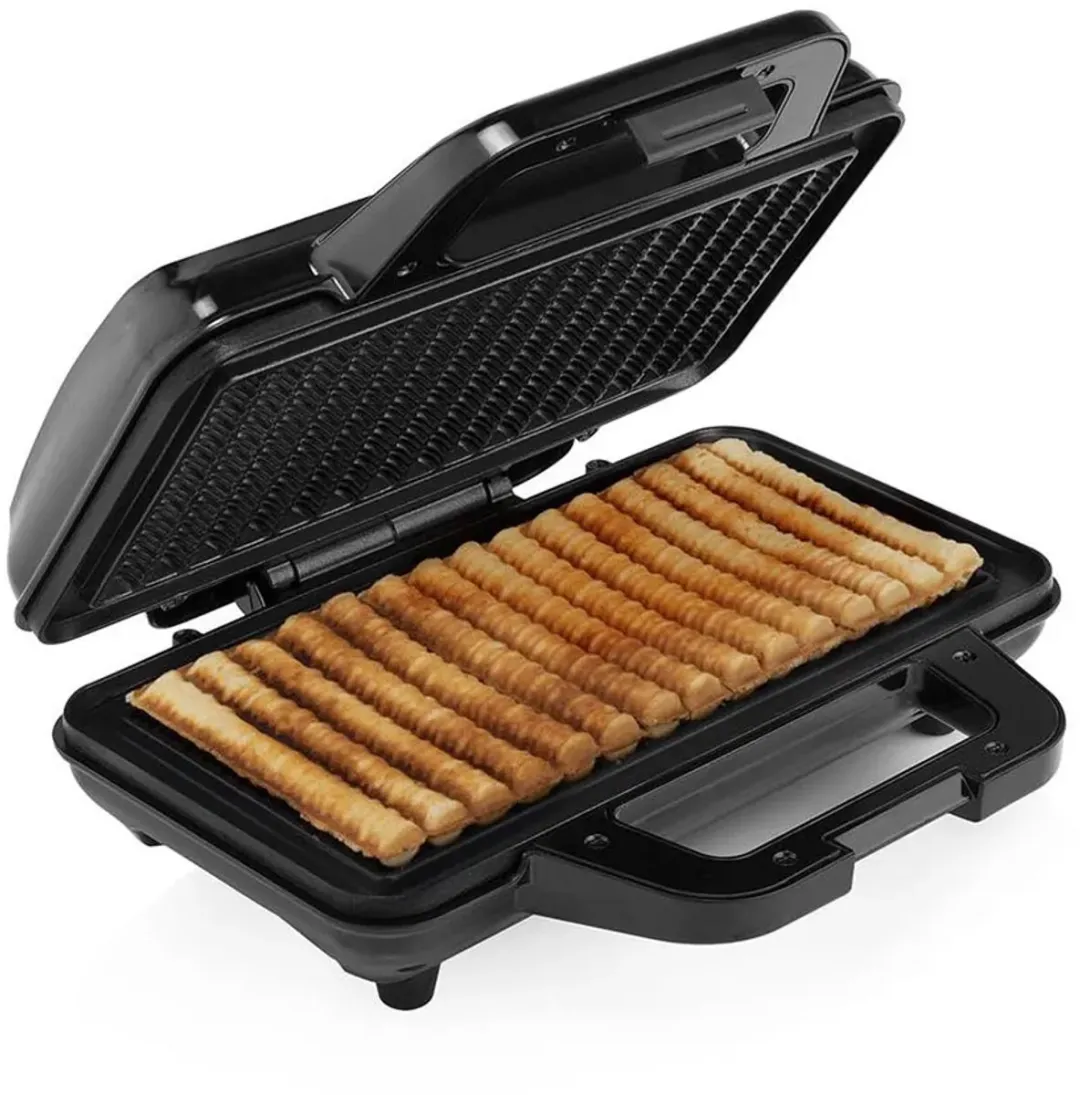 Tristar Wafelijzer WF-1171 1000W - 15 Wafels - Zilver/Zwart
