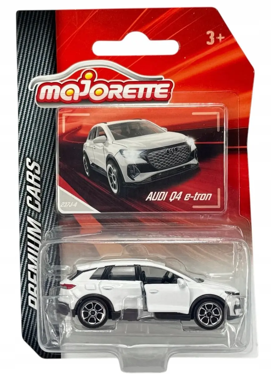 De Audi Q4 E-Tron met het model Model 1:64
