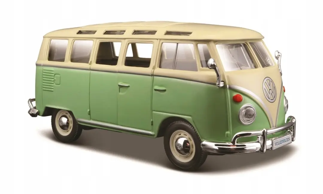 Maisto Volkswagen Transporter T1 Samba modelauto schaal 1/25