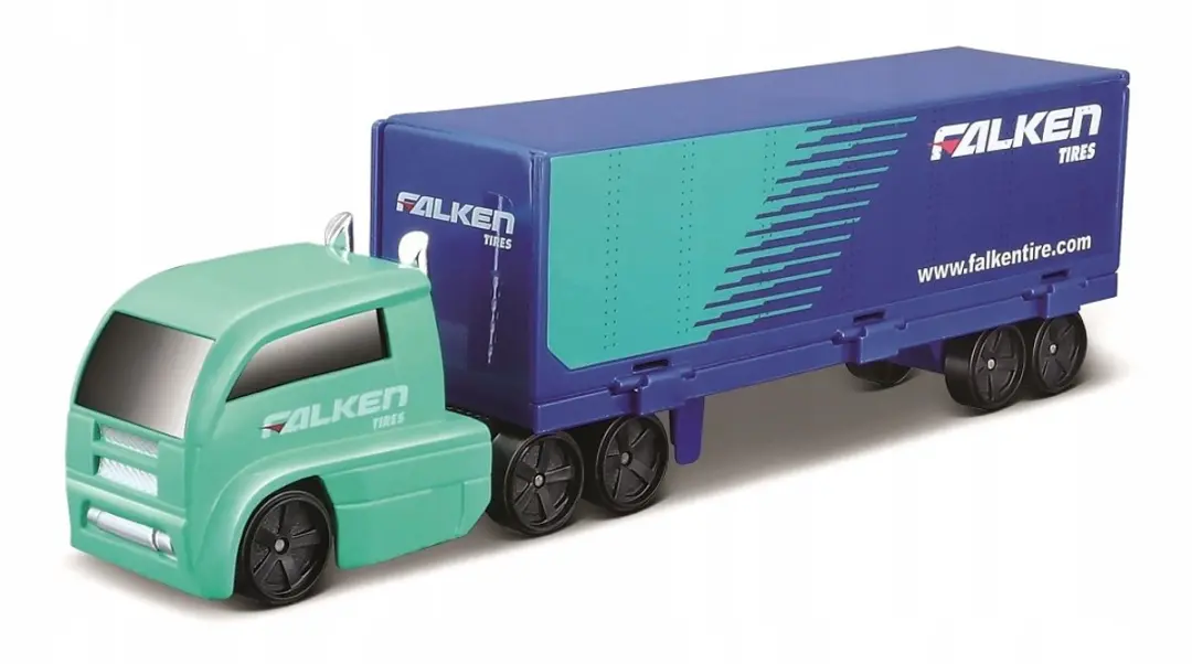 Maisto Highway Haulers Vrachtwagen met Trailer