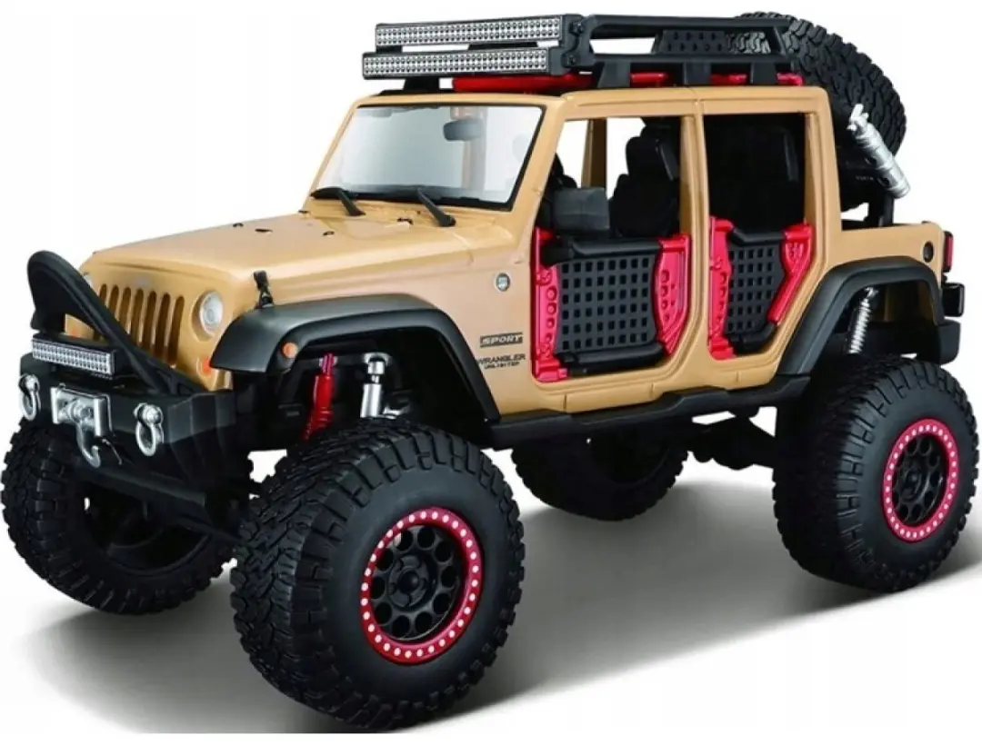 Maisto 1:24 Jeep Wrangler Onbeperkte off-road modelauto