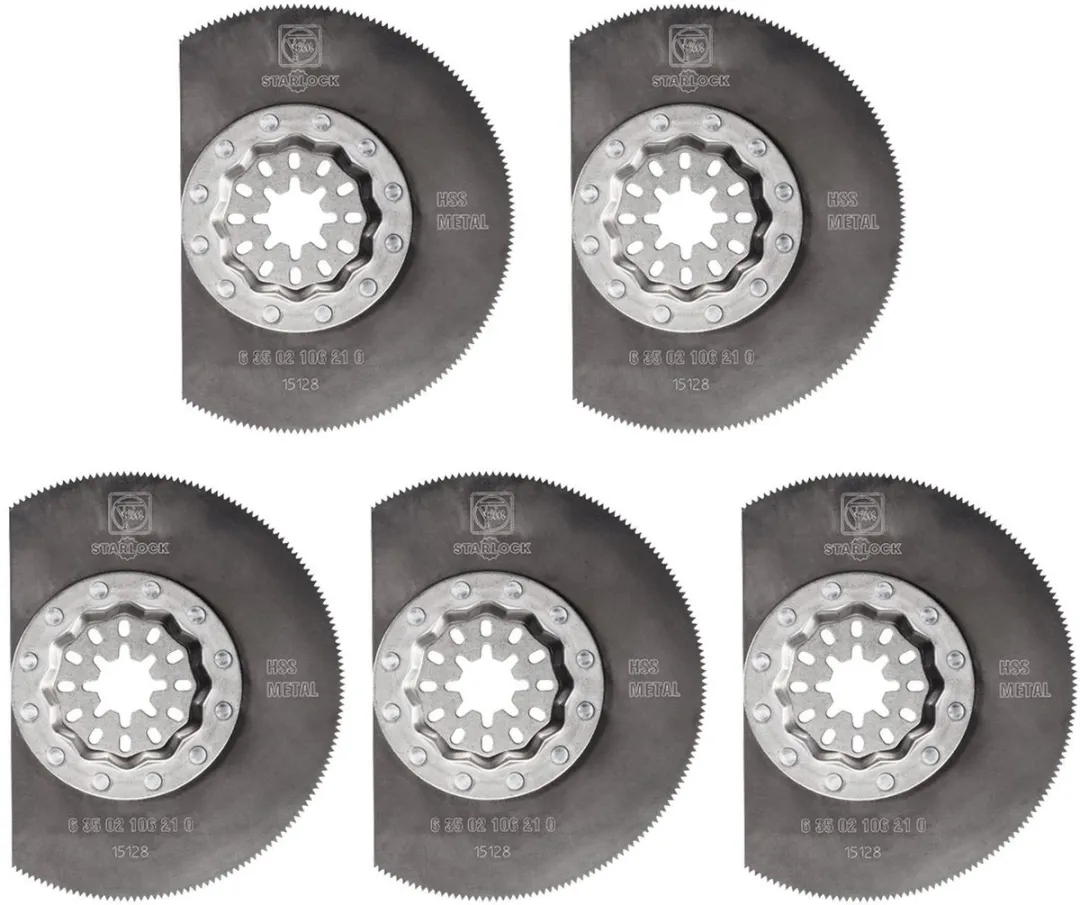 Fein 63502106230 Universeel Segmentzaagblad 85mm - 5 Stuks