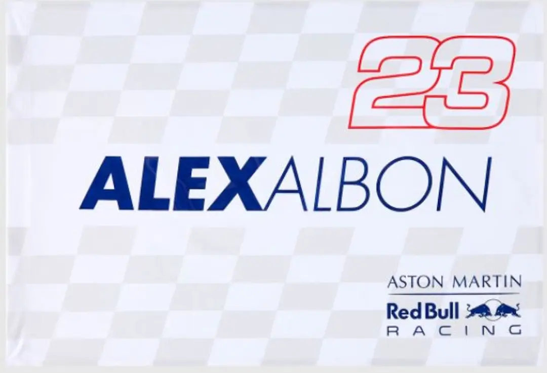 Red Bull Racing Alex Albon Vlag