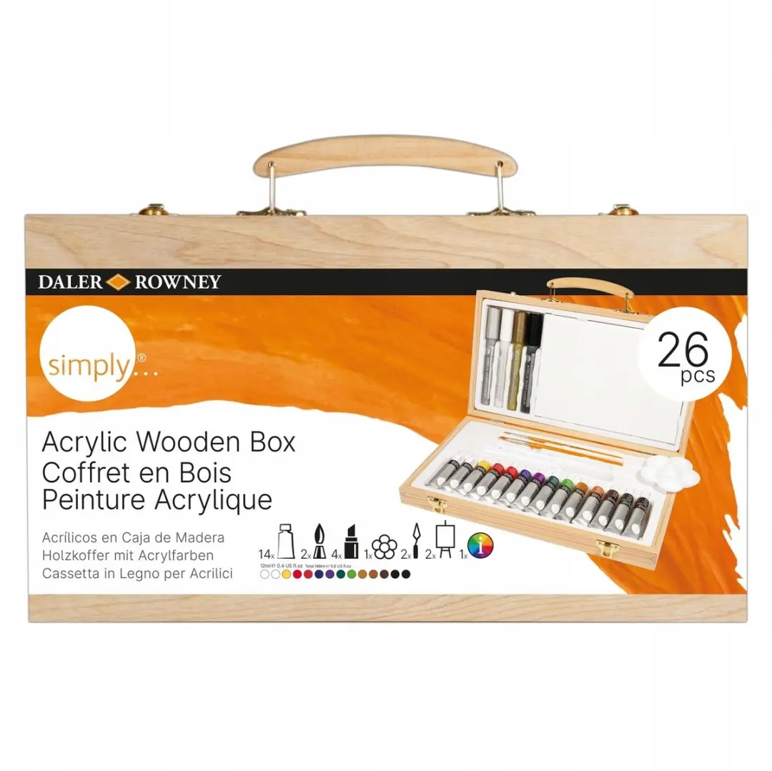 Daler Rowney Simply Acrylverf Set