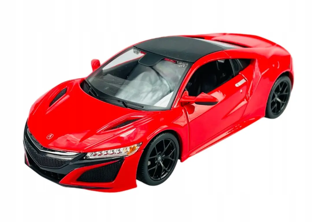 Maisto 2018 Honda NSX Rood Metaal 1:24 Model Auto Nieuw