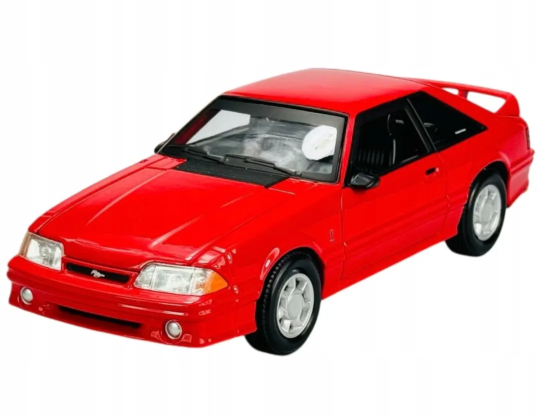 Maisto 1993 Ford Mustang SVT Cobra Rood Metaal 1:24 Model Auto