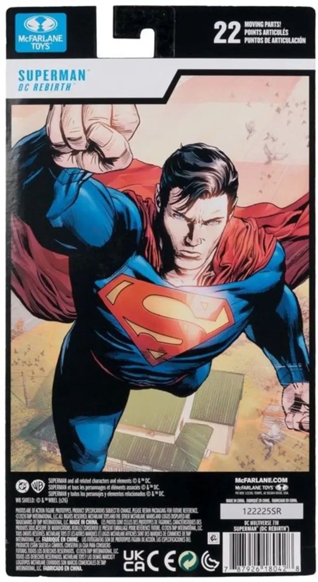McFarlane Toys DC Multiverse Superman Actiefiguur - Action Comics #1 - 18cm - afbeelding 5 van 6