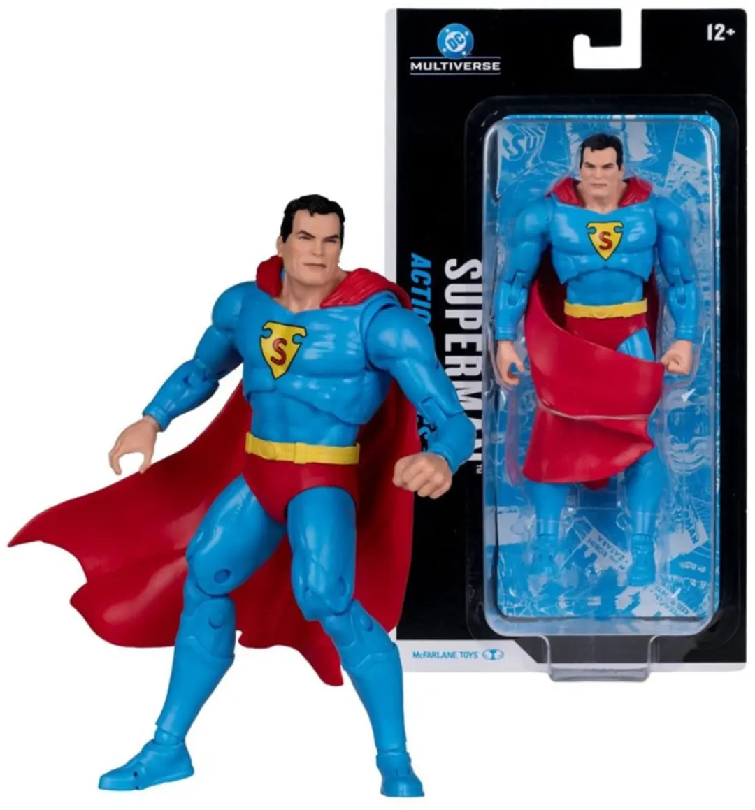 McFarlane Toys DC Multiverse Superman Actiefiguur - Action Comics #1 - 18cm - afbeelding 2 van 6