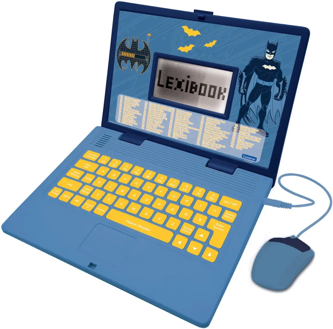 Ordinateur portable éducatif bilingue Batman (FR/EN)