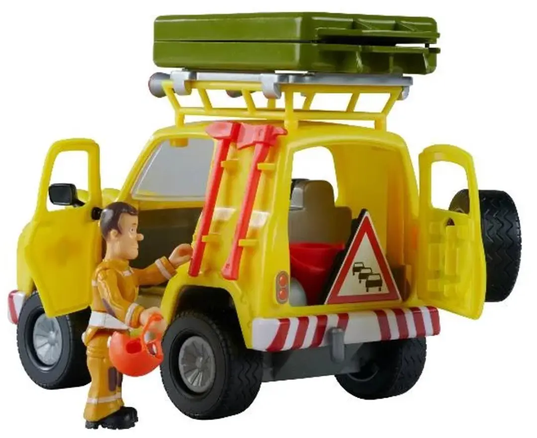 Simba Brandweerman Sam Terreinwagen met Daktent - afbeelding 6 van 6