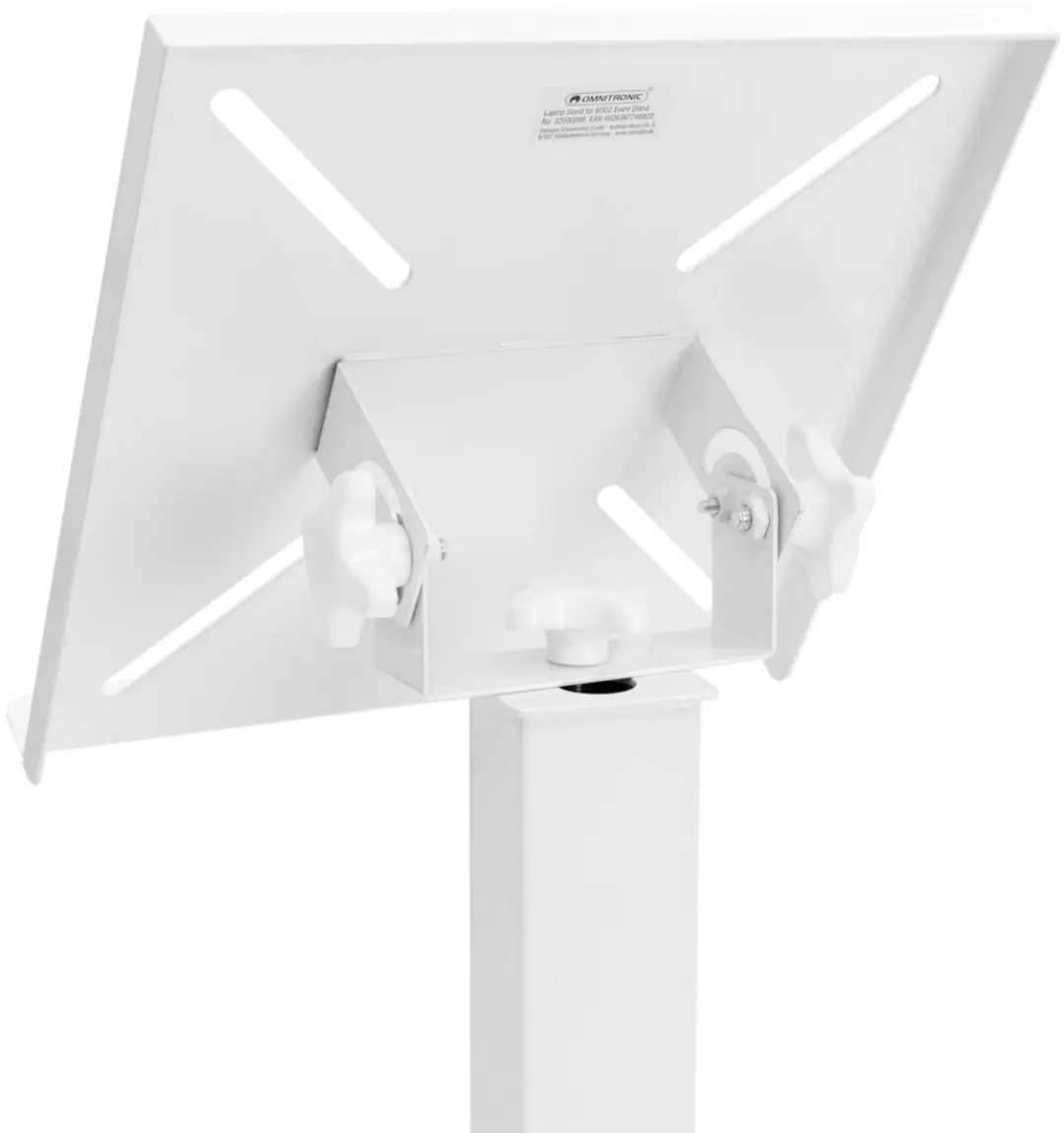 Omnitronic BOOZ Event Stand Laptopstandaard - Wit - afbeelding 2 van 4