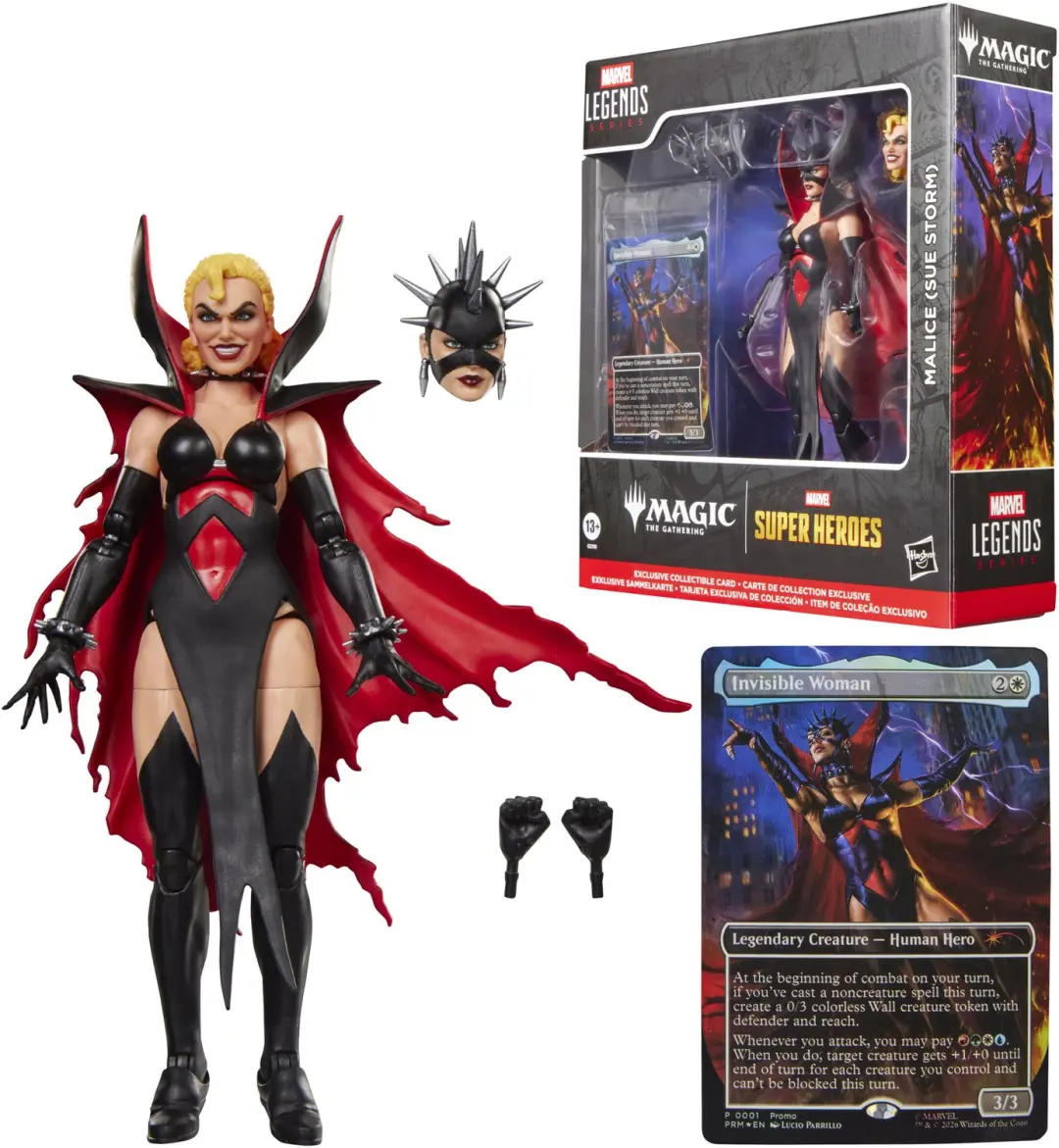 Hasbro Marvel Legends Malice (Sue Storm) Actiefiguur 15cm