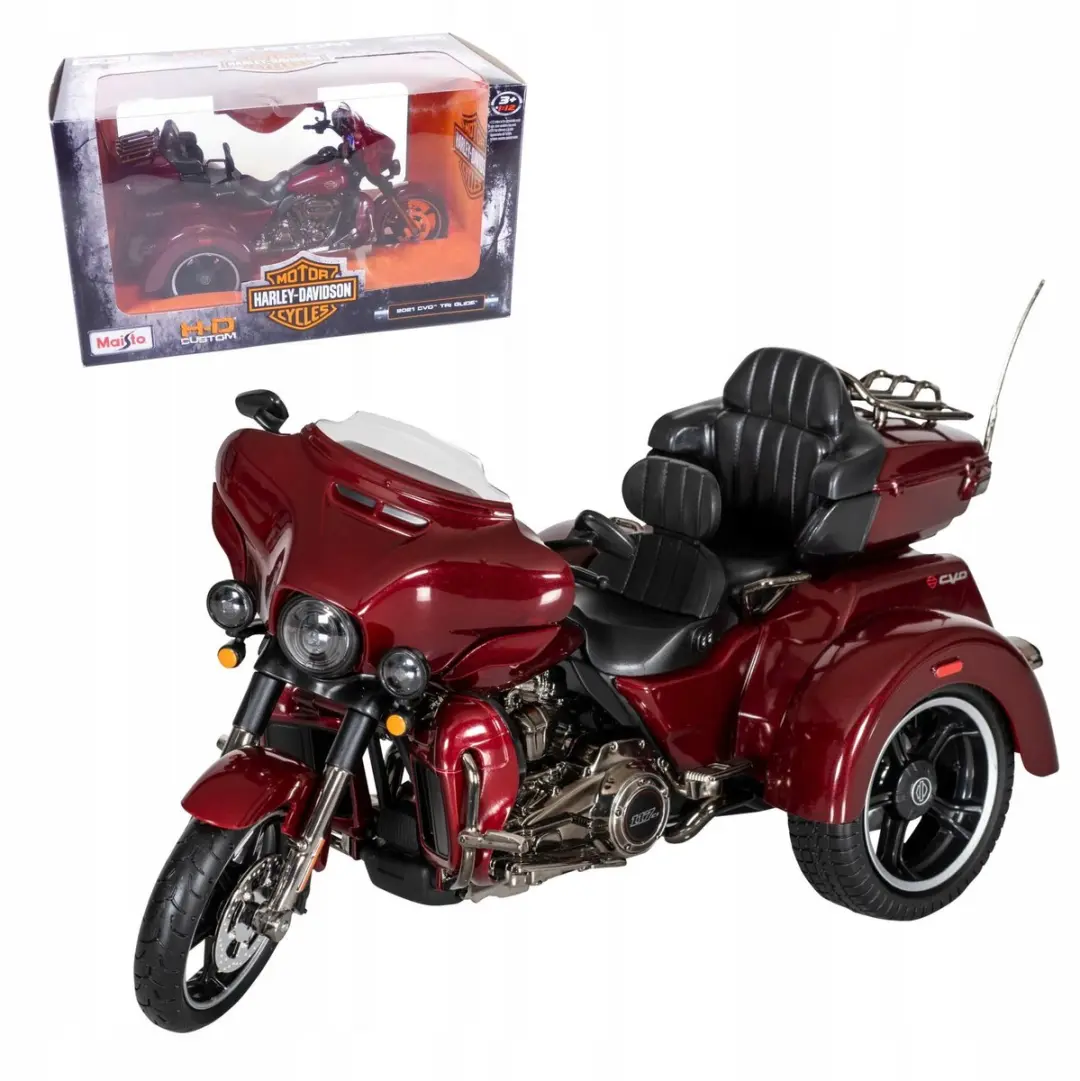 Maisto Harley Davidson CVO Tri Glide-model 1:12