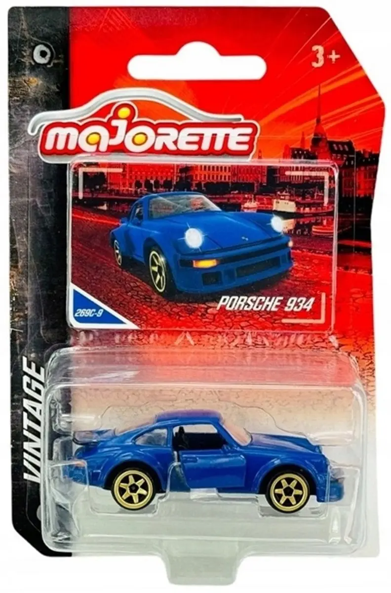 Majorette Porsche 934 Vintage Speelgoedauto 1:64