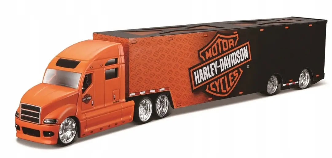 Maisto Harley-Davidson Custom Haulers-vrachtwagen 1:64