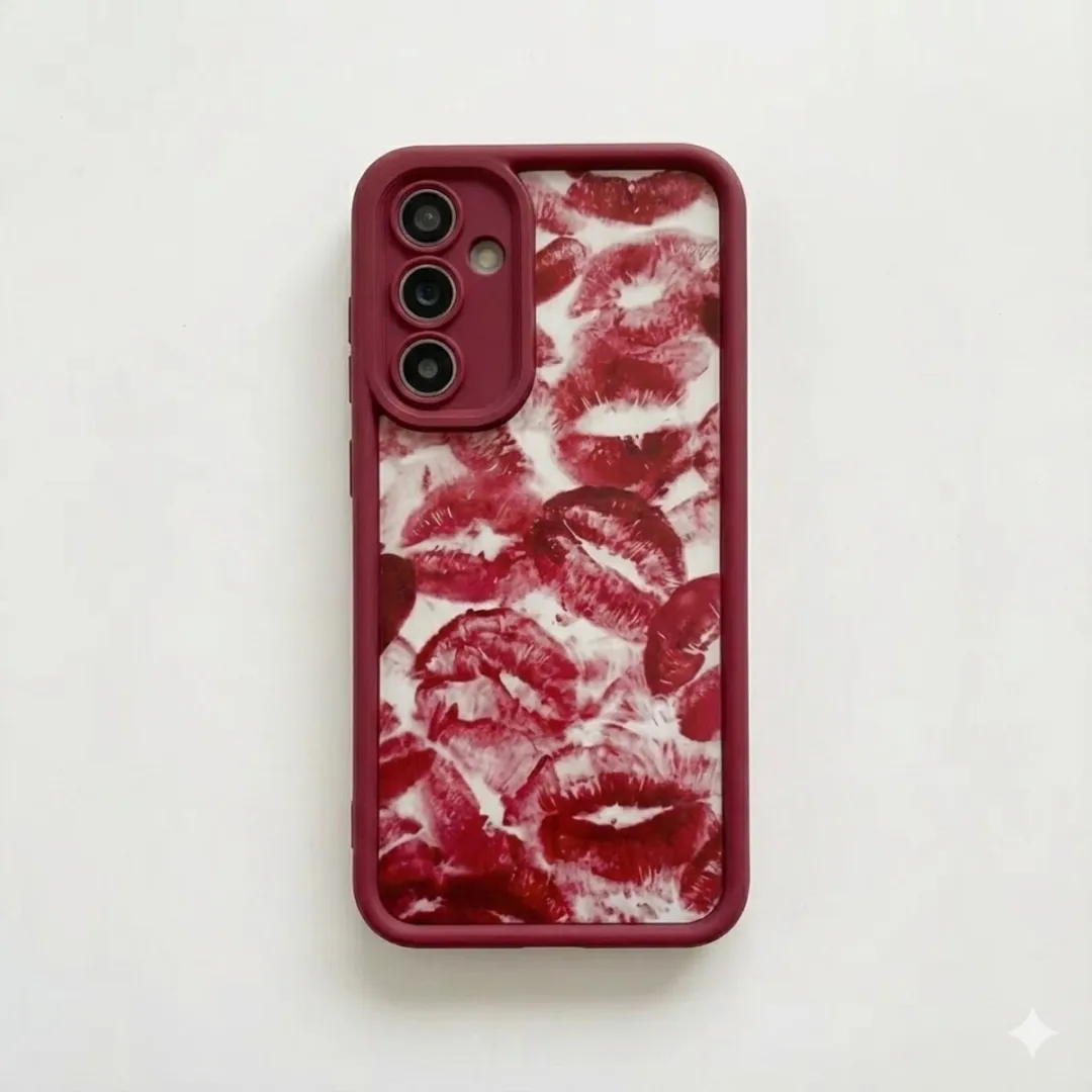 NUVEX Bordeaux Rood Telefoonhoesje Samsung Galaxy A56