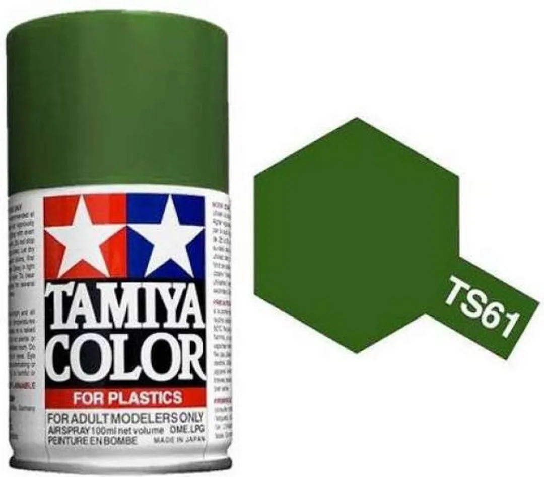 Tamiya Acryl Spray TS-61 NATO Green 100ml - Matt