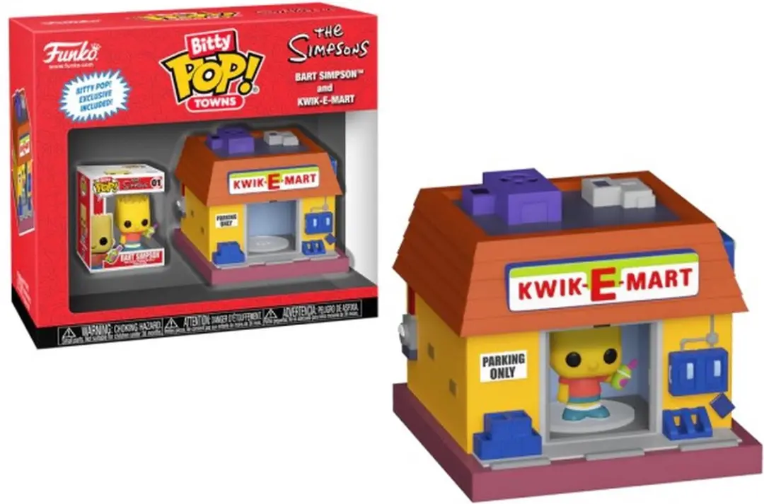 Funko Bitty POP! Simpsons Kwik-E-Mart Vinylfiguur - afbeelding 6 van 6