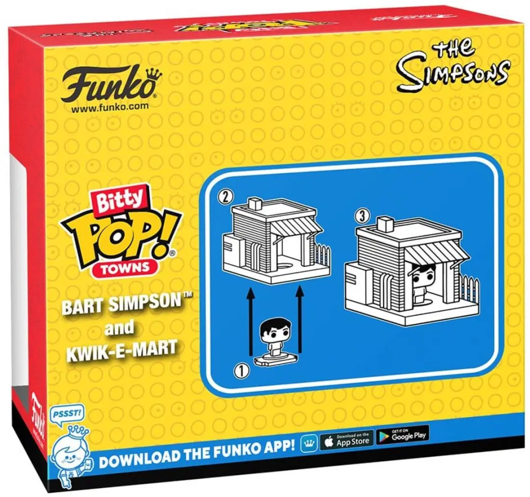 Funko Bitty POP! Simpsons Kwik-E-Mart Vinylfiguur - afbeelding 5 van 6