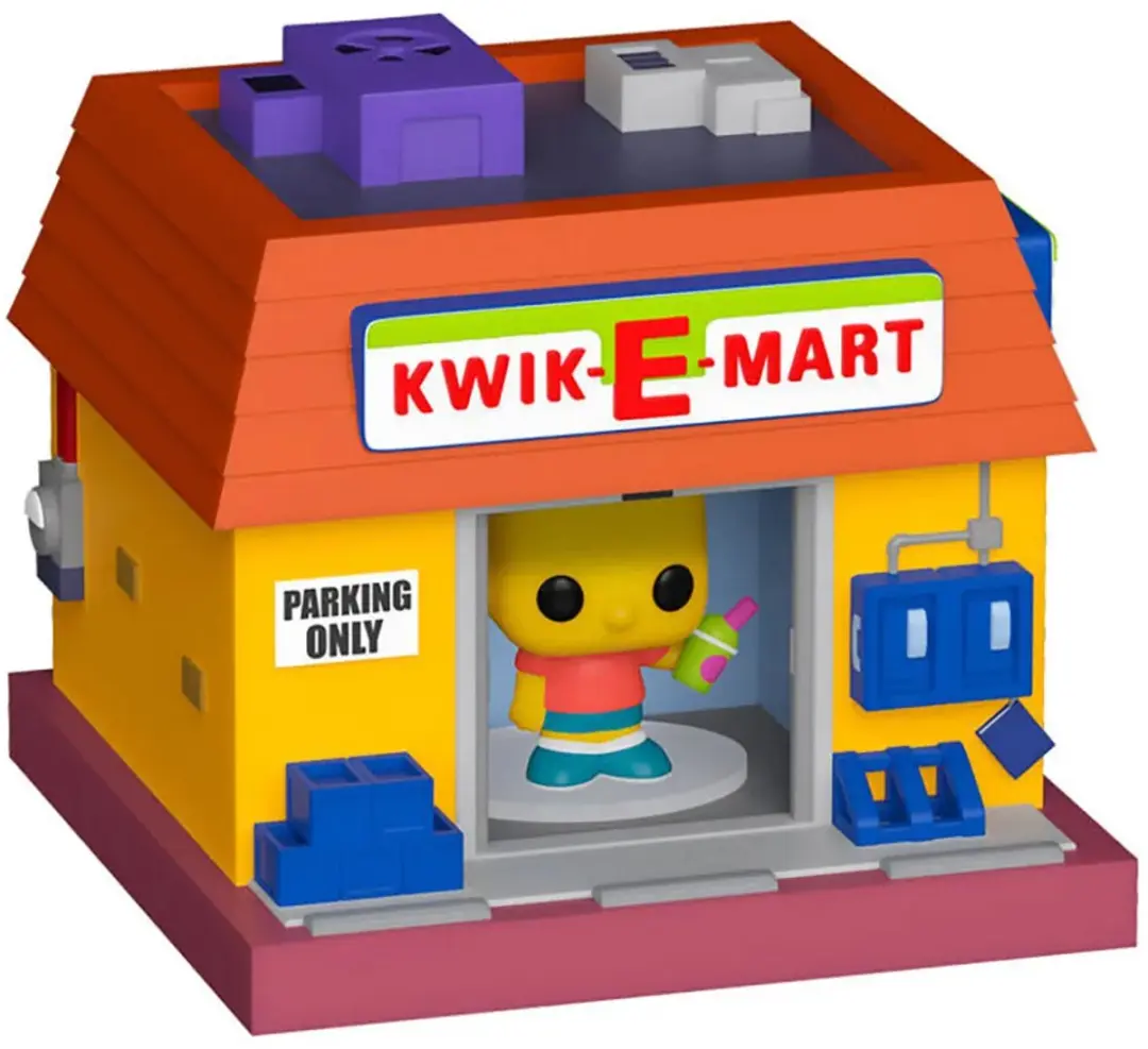 Funko Bitty POP! Simpsons Kwik-E-Mart Vinylfiguur - afbeelding 2 van 6