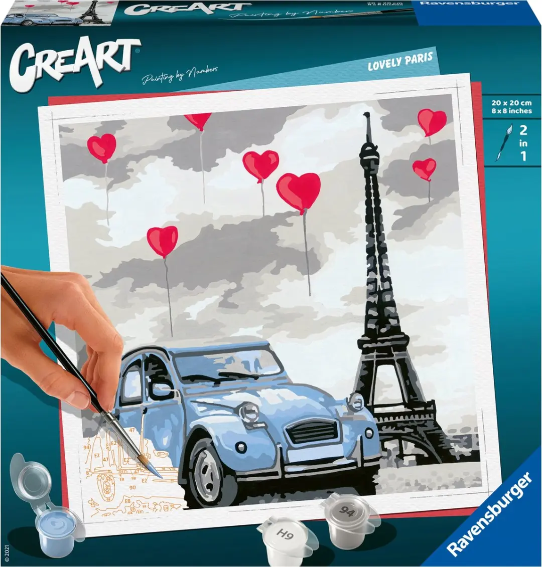 Ravensburger CreArt lovely Paris