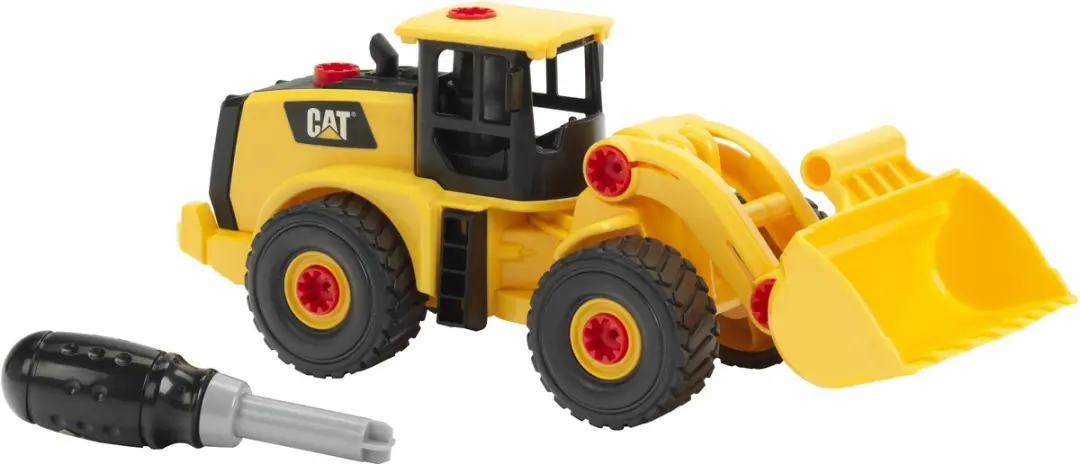 Klein Toys Caterpillar Wiellader Schroefvoertuig - 1:24 - afbeelding 2 van 6