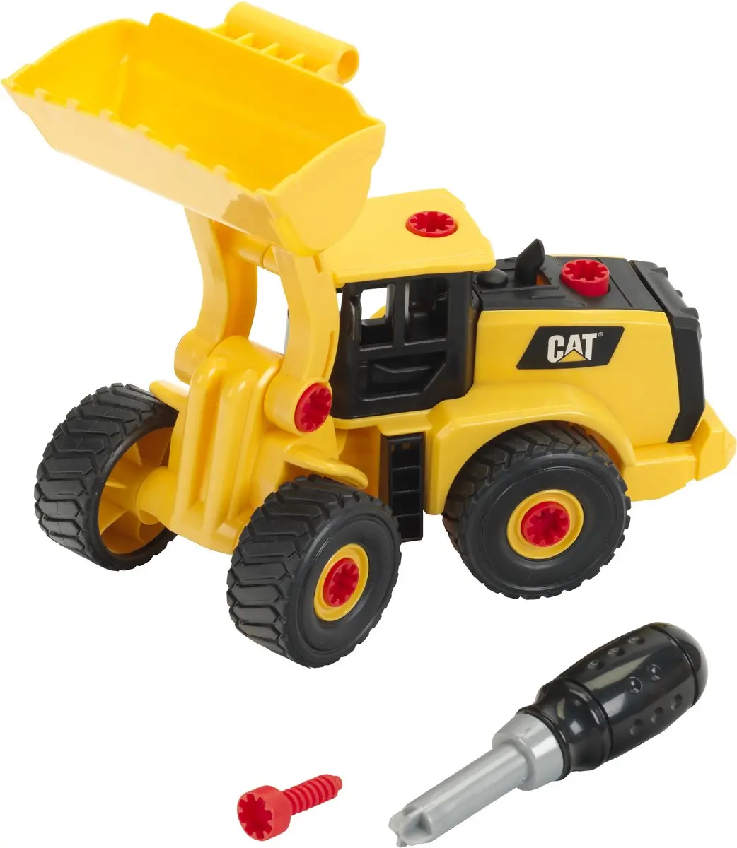 Klein Toys Caterpillar Wiellader Schroefvoertuig - 1:24 - afbeelding 3 van 6