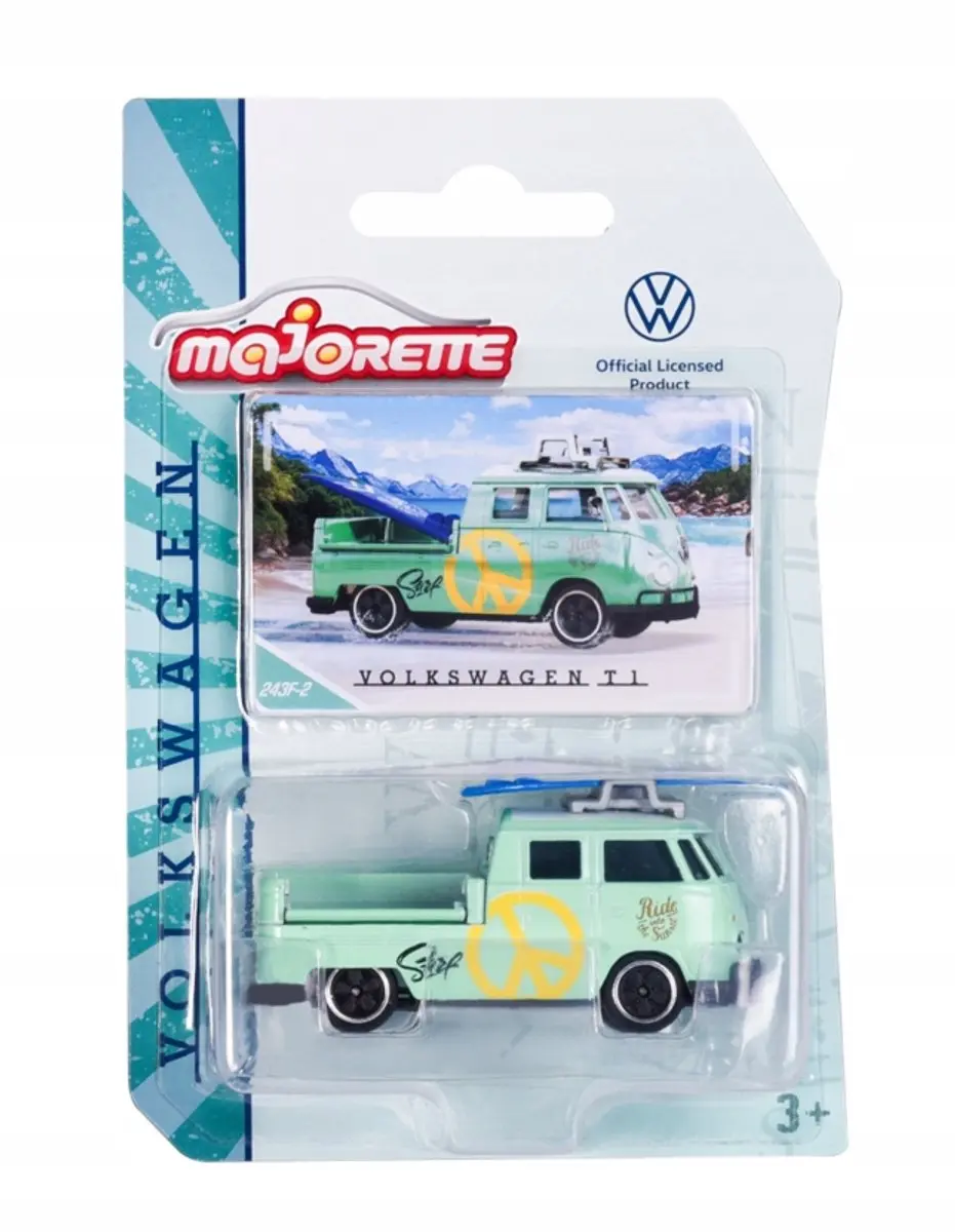 Majorette Volkswagen Transporter T1 Schaal 1:59