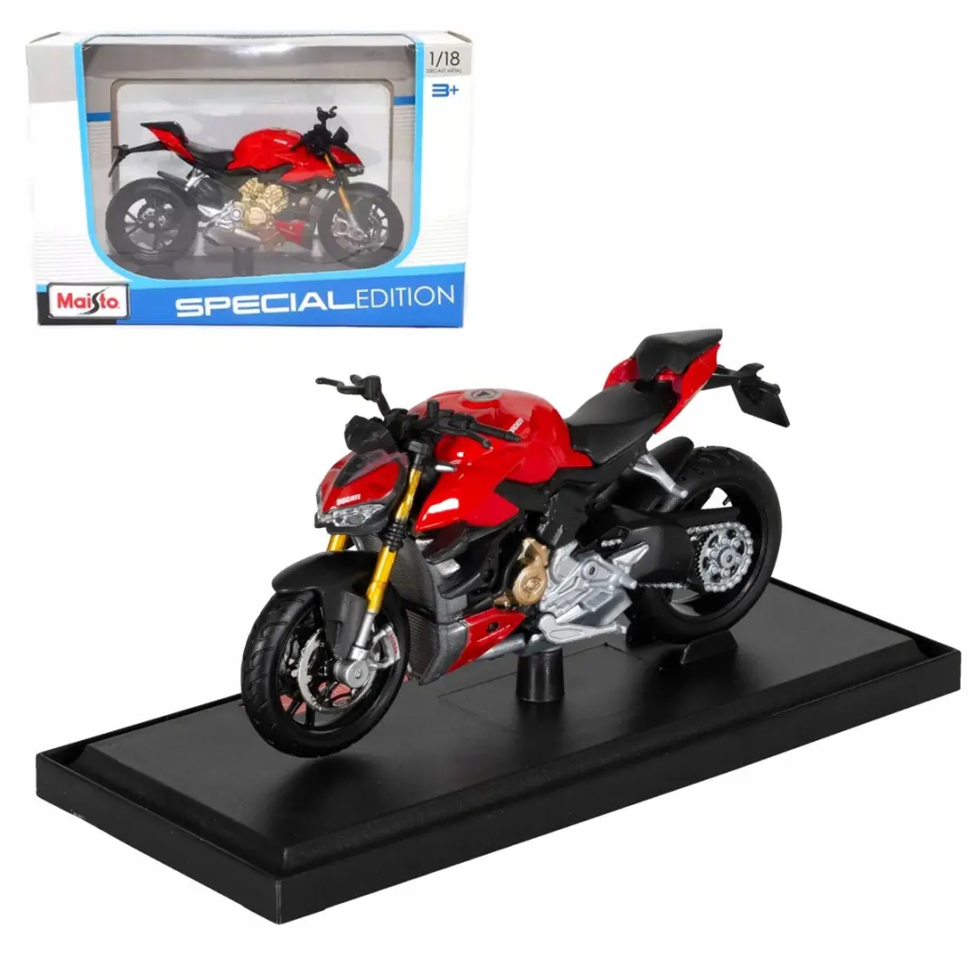Maisto Ducati Super Naked V4 S-modelmotor 1:18