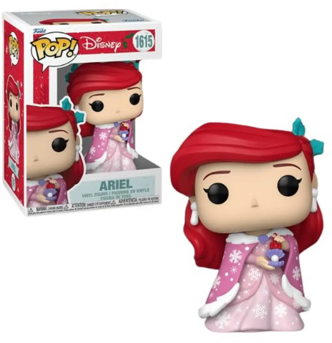 Funko Pop! Disney Princess Holiday Ariel Vinylfiguur - afbeelding 4 van 6