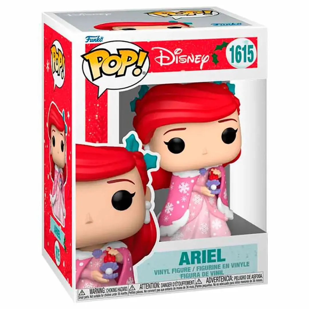 Funko Pop! Disney Princess Holiday Ariel Vinylfiguur - afbeelding 5 van 6