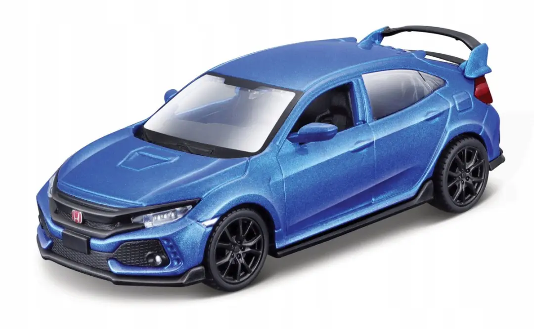 Maisto Honda Civic Type R Metaal 11,5cm Pull-back Blauw