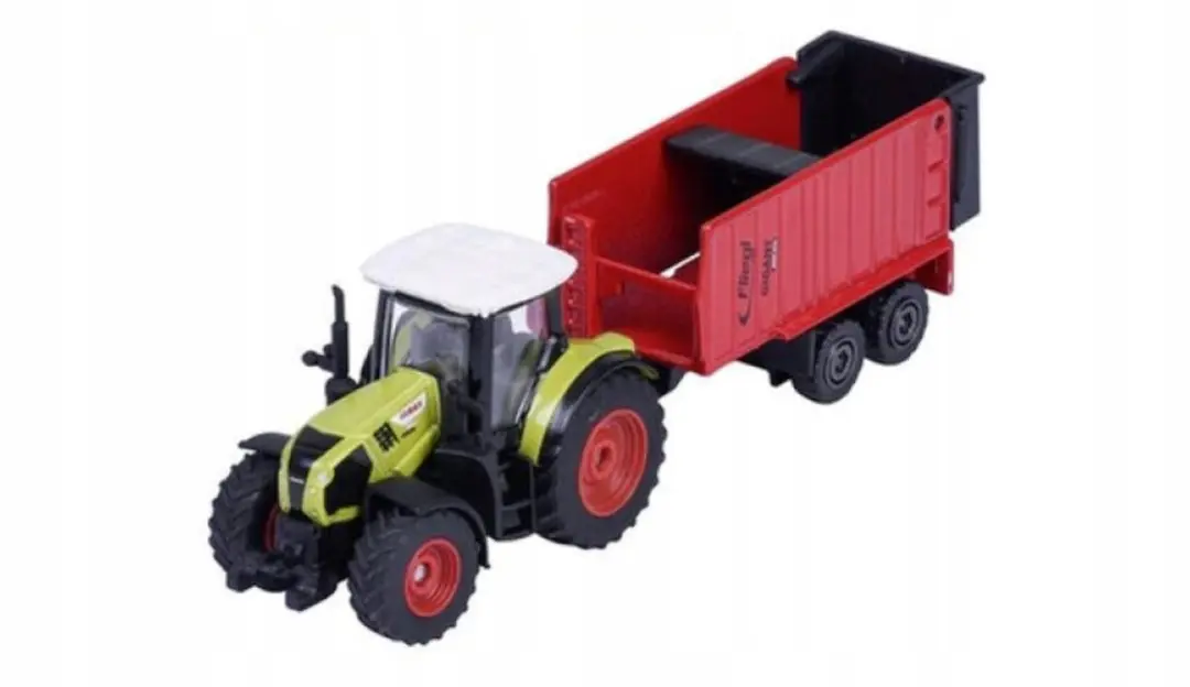 Majorette Claas Arion 660 Trekker met Aanhanger Metaal
