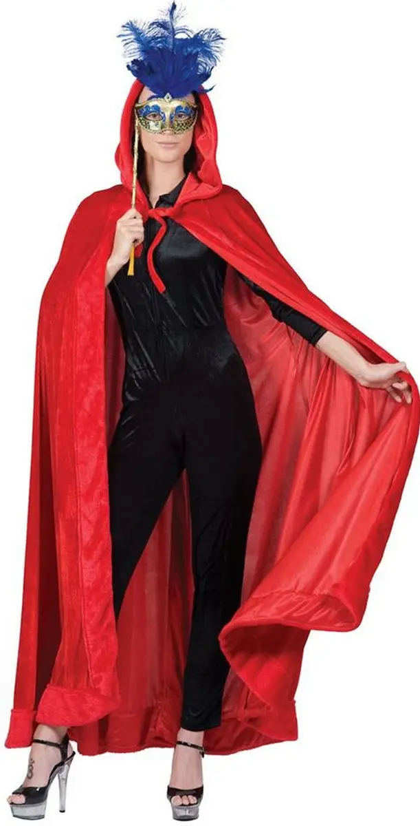 Funny Fashion Halloween verkleed cape met kap