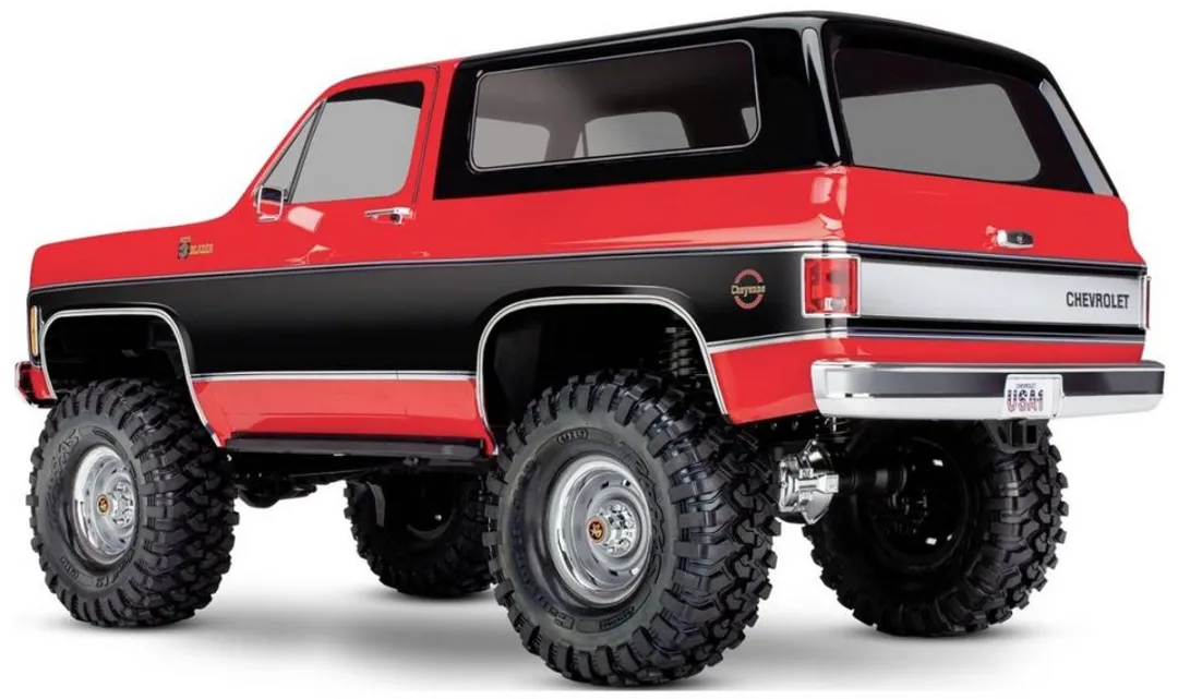 Traxxas TRX-4 1979 Chevrolet Blaze RC Auto - Oranje